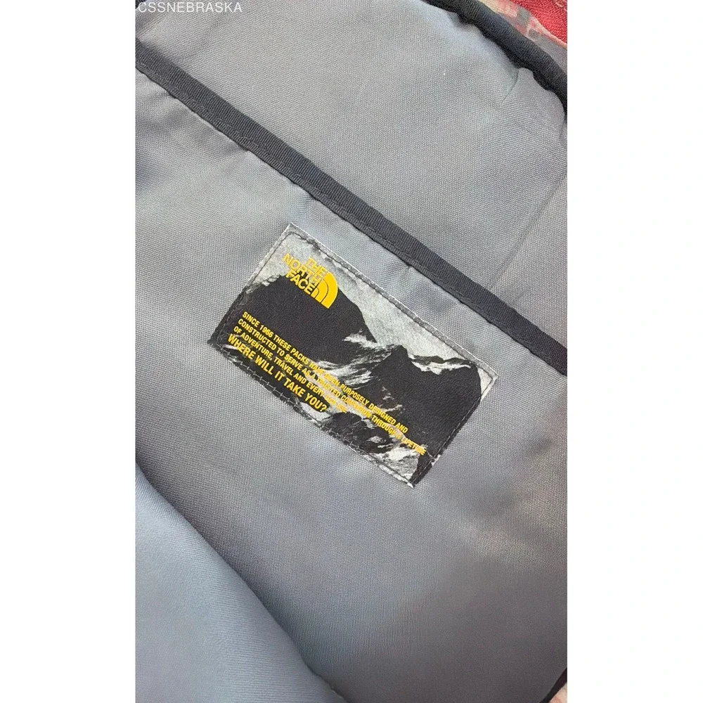 The North Face Coral Pink Geometric Jester Backpack Laptop‎ Daypack